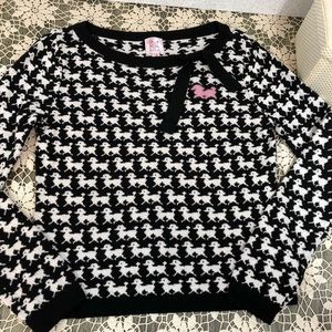 Pink Poodle sweater